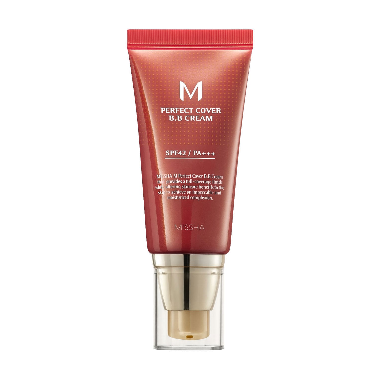 BB-крем для обличчя Missha M Perfect Cover BB Cream SPF 42/PA +++, 21 Light Beige, 50 мл